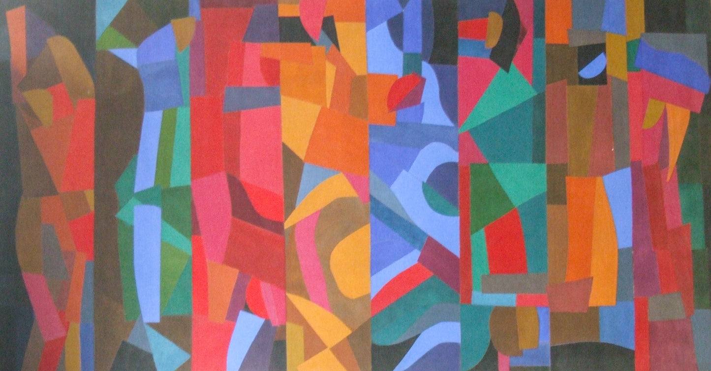 Homage to Martha Graham, Painting