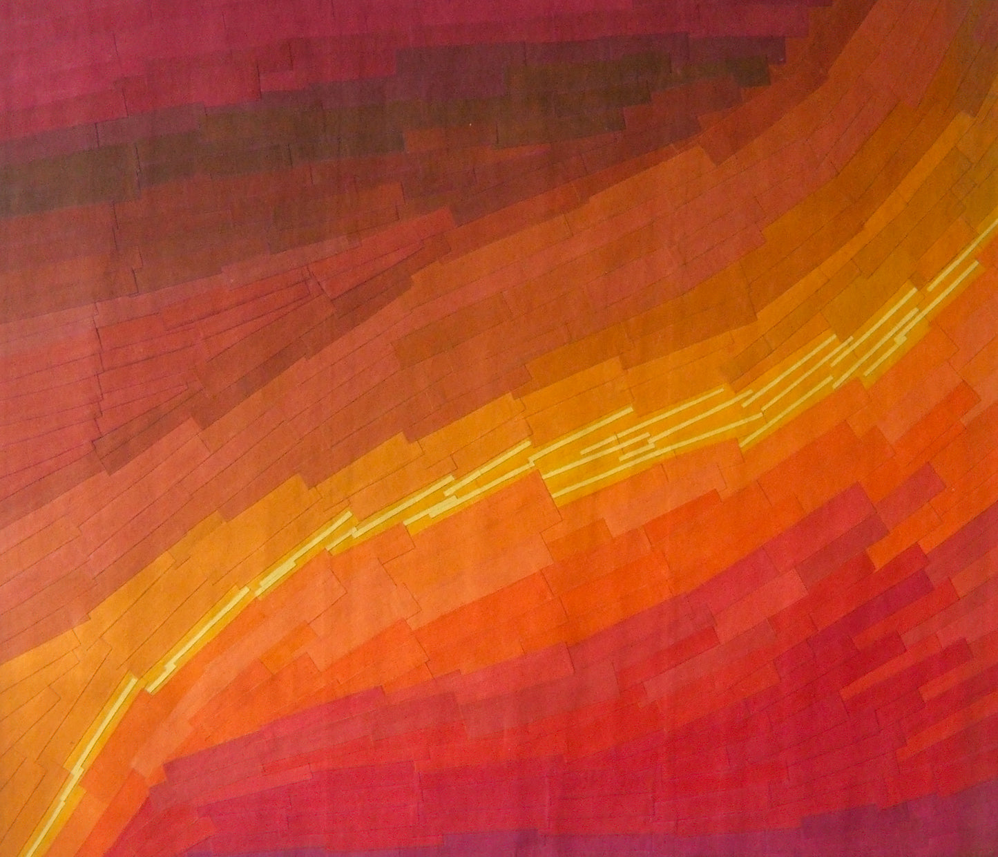 Jet Orange, Painting