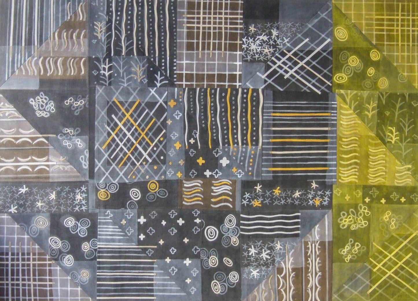 Moon Garden, Painting