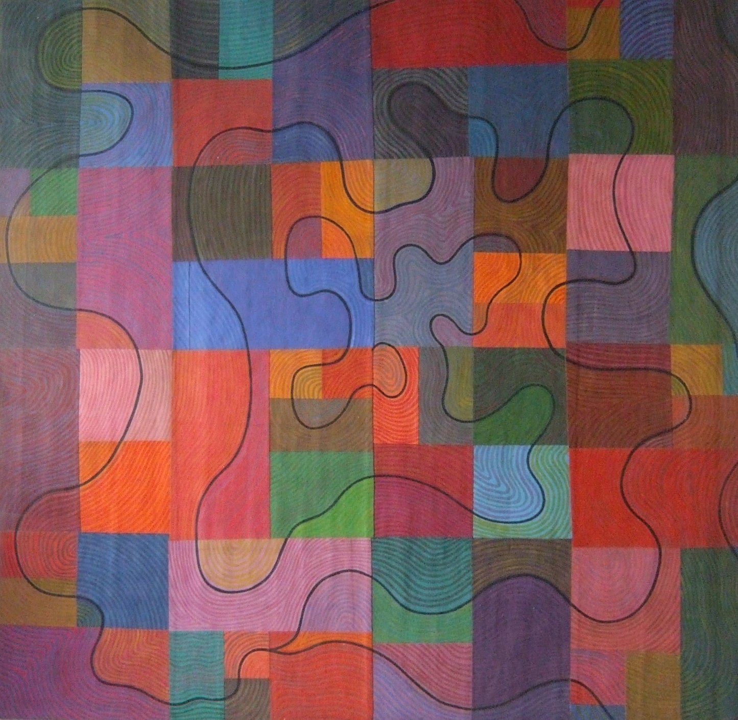 Color Trail, Painting