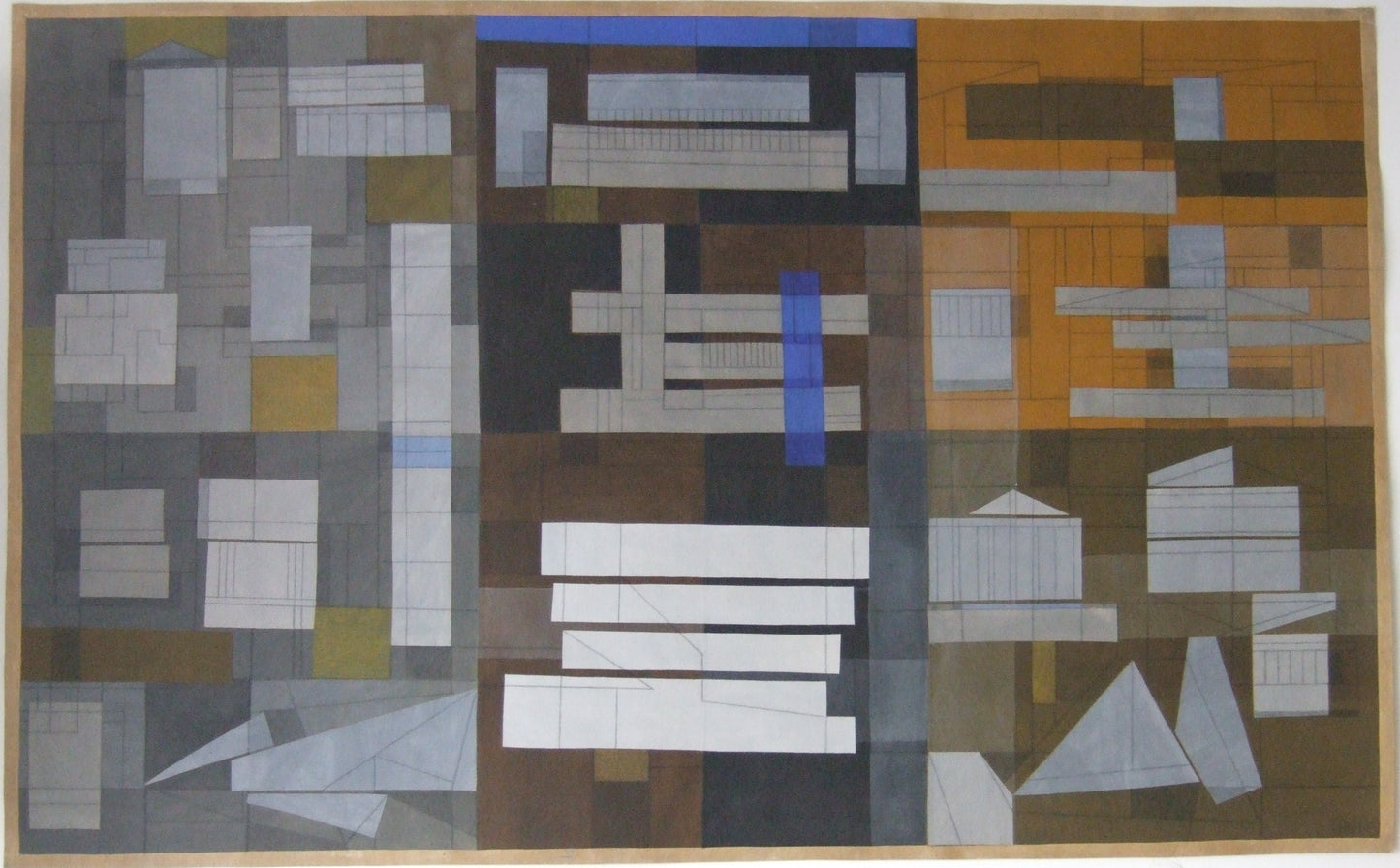 Homage to Frank Lloyd Wright, Painting