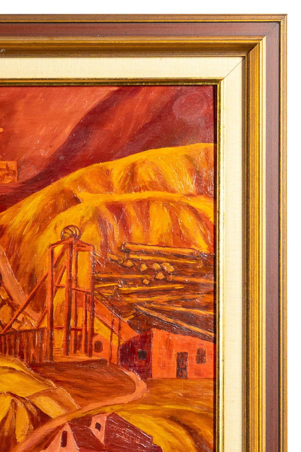 Untitled (Central City, Colorado), Painting, circa 1930-1950