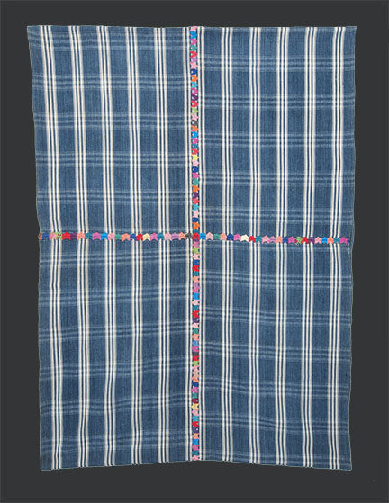 Embroidered Cotton Cloth Panel, circa 1950-2000