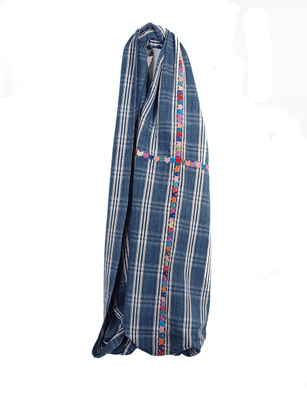 Embroidered Cotton Cloth Panel, circa 1950-2000