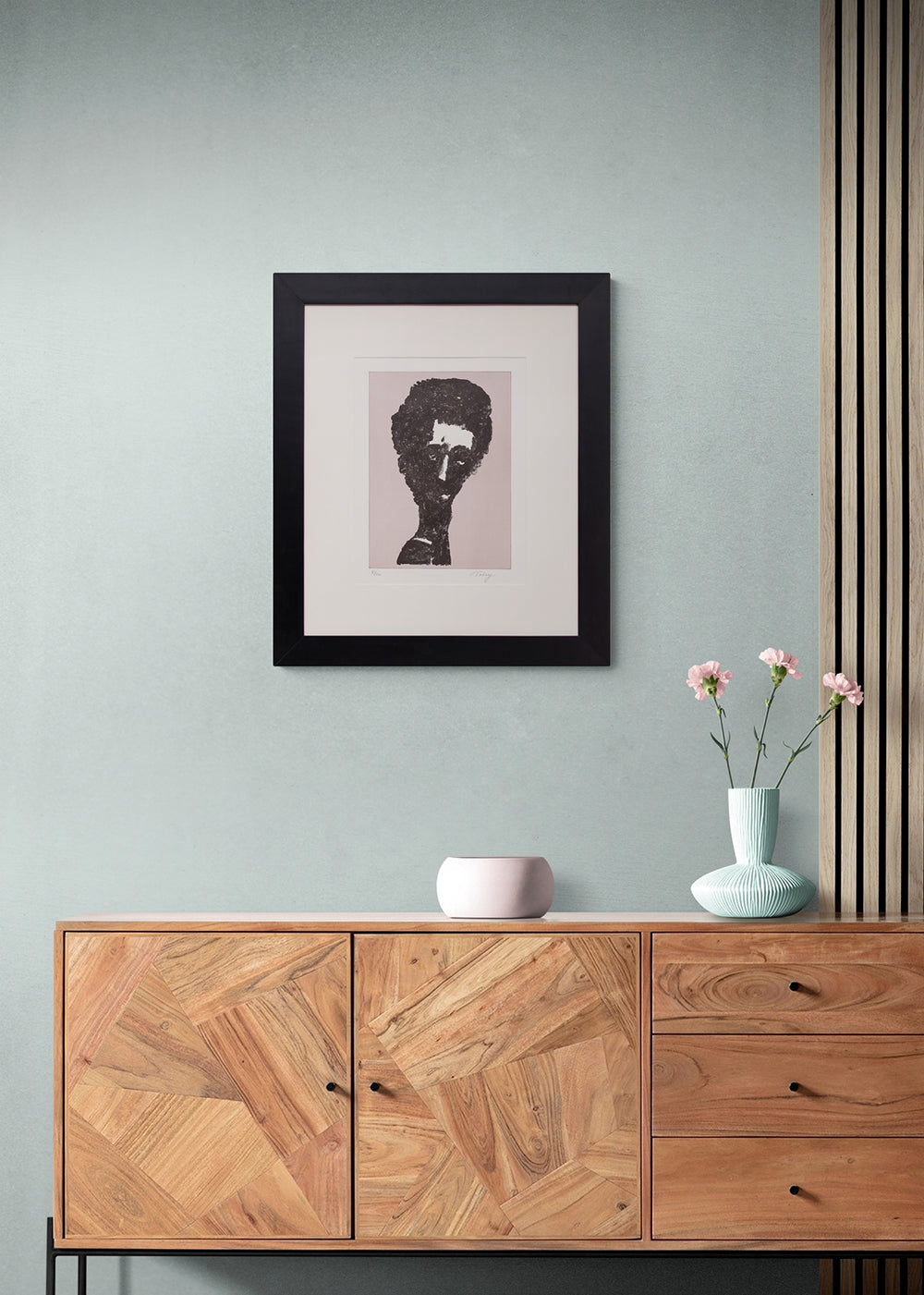 Head of a Man; 83/100, Print, circa 1970