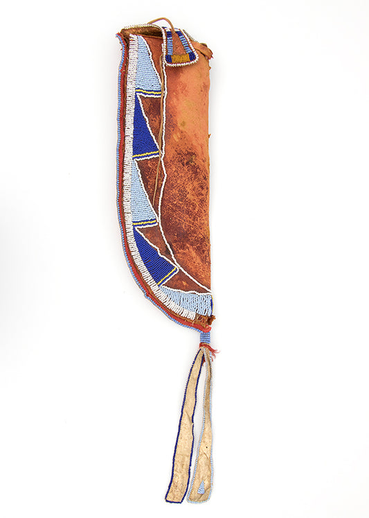 Classic Period Beaded Knife Sheath, circa 1870