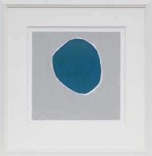 Wilma Fiori, "Untitled (Circle Series)", monotype, circa 1990, woman artist, female, Print, modernist, midcentury, modern, abstract, Art, for sale, Denver, Colorado, gallery, purchase, vintage