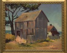 Jon Blanchette, "Mendocino (Southern California)", oil for sale purchase consign auction denver Colorado art gallery museum
