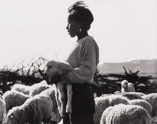 Laura Gilpin, "Little Shepherd Boy", photograph, 1933