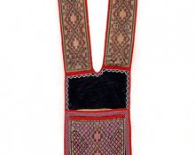 Bandolier Bag, Chippewa (Ojibwa), circa 1890 19th century Native American Indian antique vintage art for sale purchase auction consign denver colorado art gallery museum