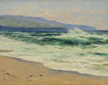 Charles Partridge Adams, "Untitled (California Seascape)", oil painting for sale