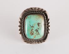 vintage old pawn navajo jewelry ring silver turquoise for sale purchase consign sell auction art gallery museum denver colorado