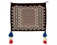 Saddle Blanket, Navajo, 1930 Native American Indian antique vintage art for sale purchase auction consign denver colorado art gallery museum