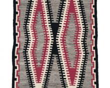 Trading Post Rug, Navajo, circa 1930 Native American Indian antique vintage art for sale purchase auction consign denver colorado art gallery museum