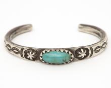 Bracelet, contemporary, silver, turquoise, mixed media for sale purchase consign auction denver Colorado art gallery museum