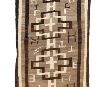 Navajo trading post rug weaving textile Native American Indian antique vintage art for sale purchase auction consign denver colorado art gallery museum