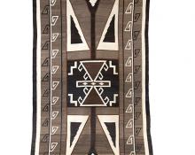 Vintage Navajo Trading Post Rug, circa 1910 19th century Native American Indian antique vintage art for sale purchase auction consign denver colorado art gallery museum