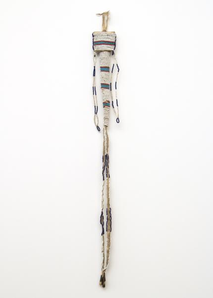 Plains Indian beaded Awl Case, Sioux, c. 1890 19th century Native American Indian antique vintage art for sale purchase auction consign denver colorado art gallery museum