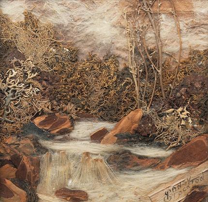 Pansy Cornelia Stockton, "Bear Creek, Colorado", mixed media, c. 1930