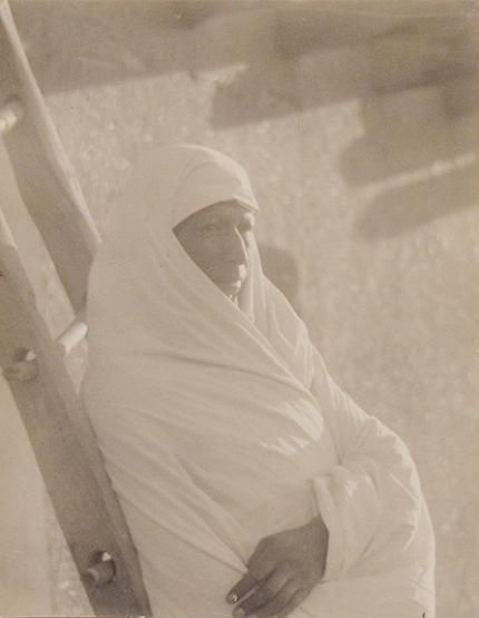 Laura Gilpin, "Taos Indian", photograph, 1924