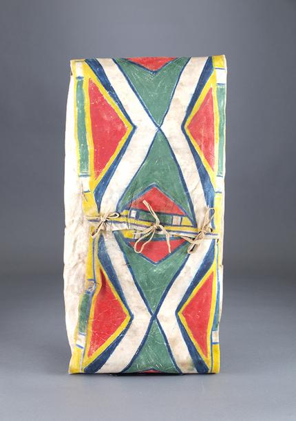 parfleche Envelope, Plateau, circa  1890 native american indian art for sale purchase consign sell auction art gallery museum denver colorado