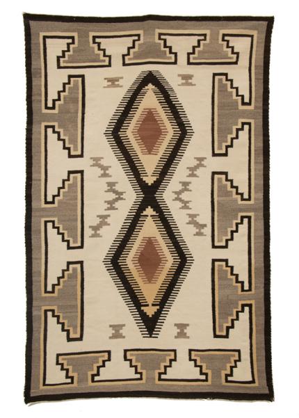 Navajo trading post rug weaving 19th century Native American Indian antique vintage art for sale purchase auction consign denver colorado art gallery museum