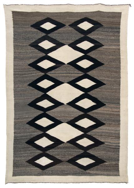 Navajo Rug (Regional/Pan Reservation), Navajo, circa 1900 trading post Native American Indian antique vintage art for sale purchase auction consign denver colorado art gallery museum