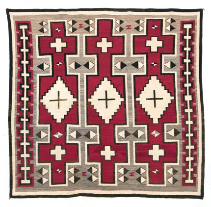 Ganado Trading Post rug 19th century Native American Indian antique vintage art for sale purchase auction consign denver colorado art gallery museum