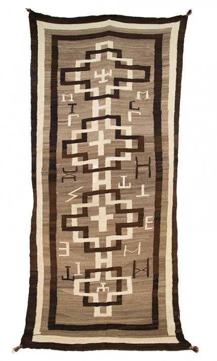 Navajo trading post rug weaving textile Native American Indian antique vintage art for sale purchase auction consign denver colorado art gallery museum