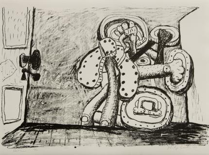 Philip Guston, "Shoes (19 of 50)", lithograph, 1980 fine art for sale purchase buy sell auction consign denver colorado art gallery museum
