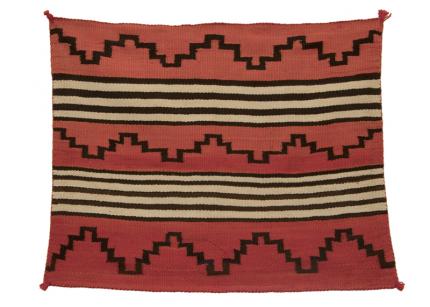 Chief's Blanket childs, Navajo, circa 1880 19th century Native American Indian antique vintage art for sale purchase auction consign denver colorado art gallery museum