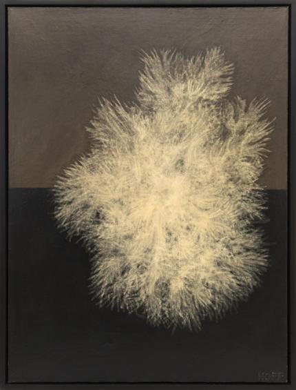 Margo Hoff, "Sea Plant", mixed media, 1961 painting fine art for sale purchase buy sell auction consign denver colorado art gallery museum