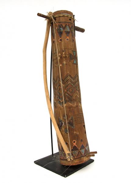Apache Fiddle Amos Gustina 19th century Native American Indian antique vintage art for sale purchase auction consign denver colorado art gallery museum