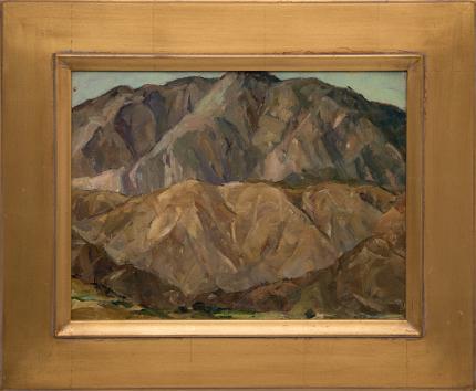 Nellie Knopf, "Mountain Study near Ziuapau Mexico", oil, circa 1940 painting fine art for sale purchase buy sell auction consign denver colorado art gallery museum