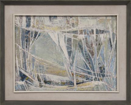 RicRichard Sorby, "The Chinook", mixed media, circa 1960 painting fine art for sale purchase buy sell auction consign denver colorado art gallery museum