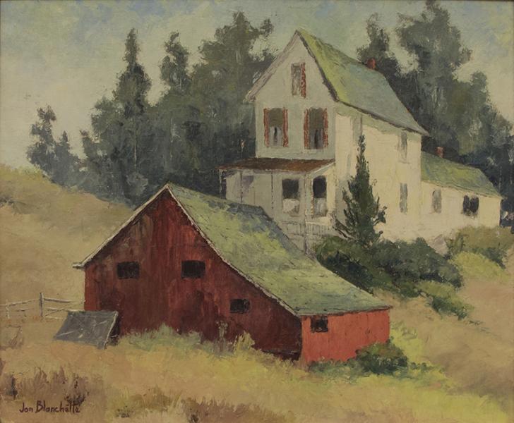 jon blanchette california plein air impressionist painting