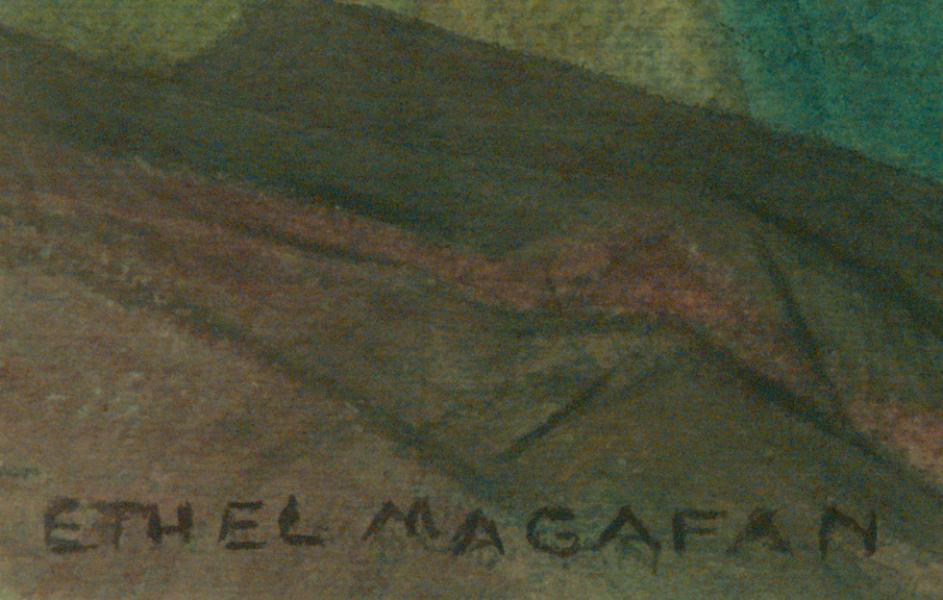 ethel magafan artist signature