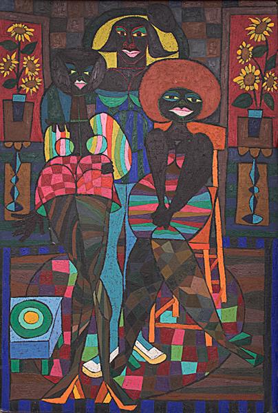 edward marecak denver mid-century modern painting artist colorado