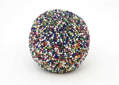 Scatter Beaded Puberty Ball, circa 1890
