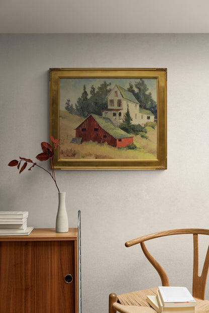 Near Cabrillo (California), Painting, circa 1955