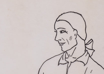 Illustration for Voltaire's Candide, Drawing, circa 1928
