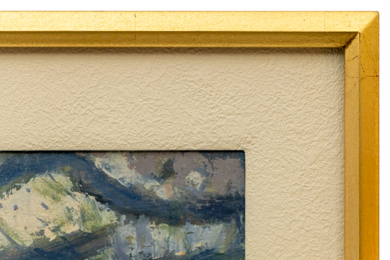 Untitled (Rancho de Taos Church in New Mexico), Painting, circa 1940