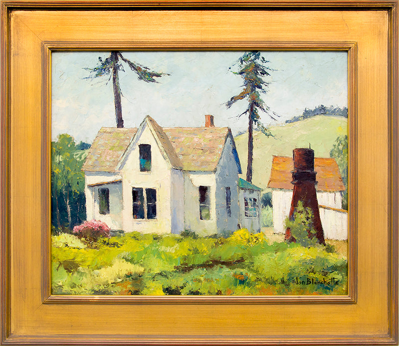 Untitled (Northerrn California home), Painting