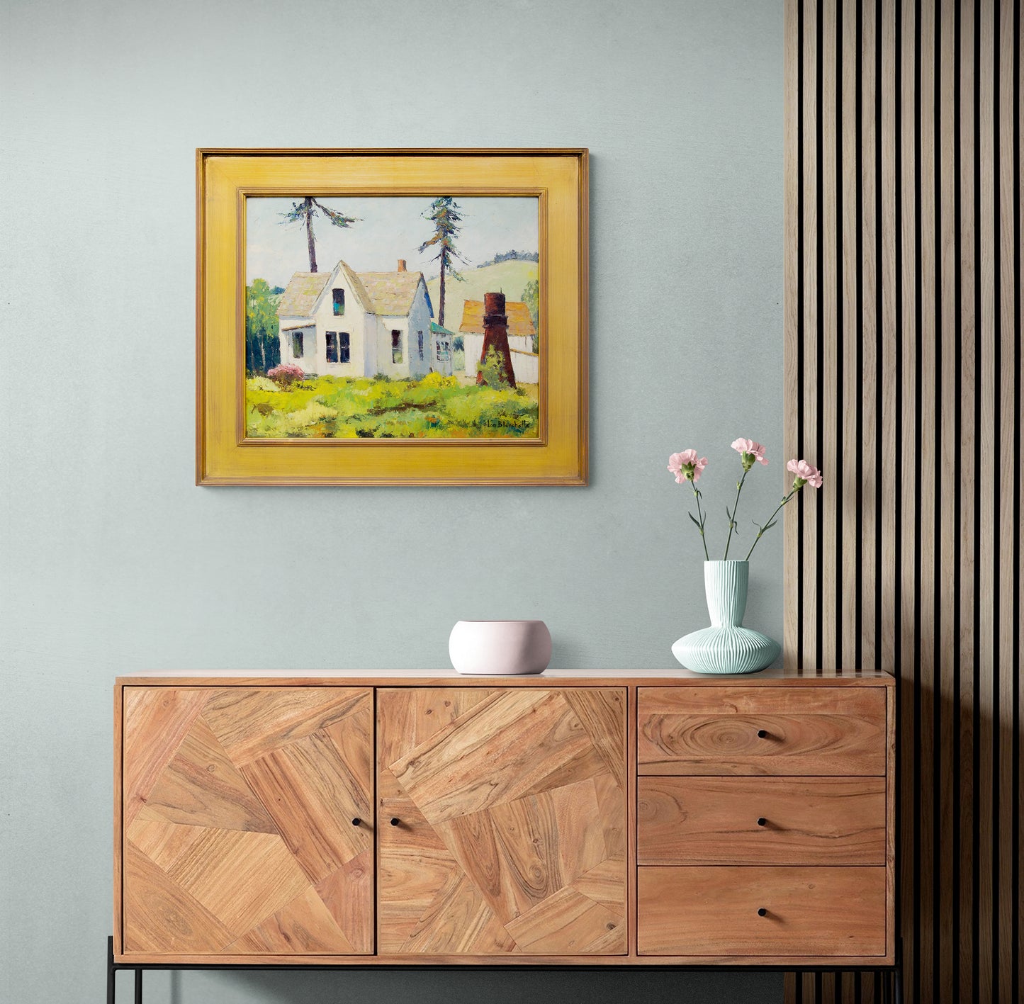 Untitled (Northerrn California home), Painting