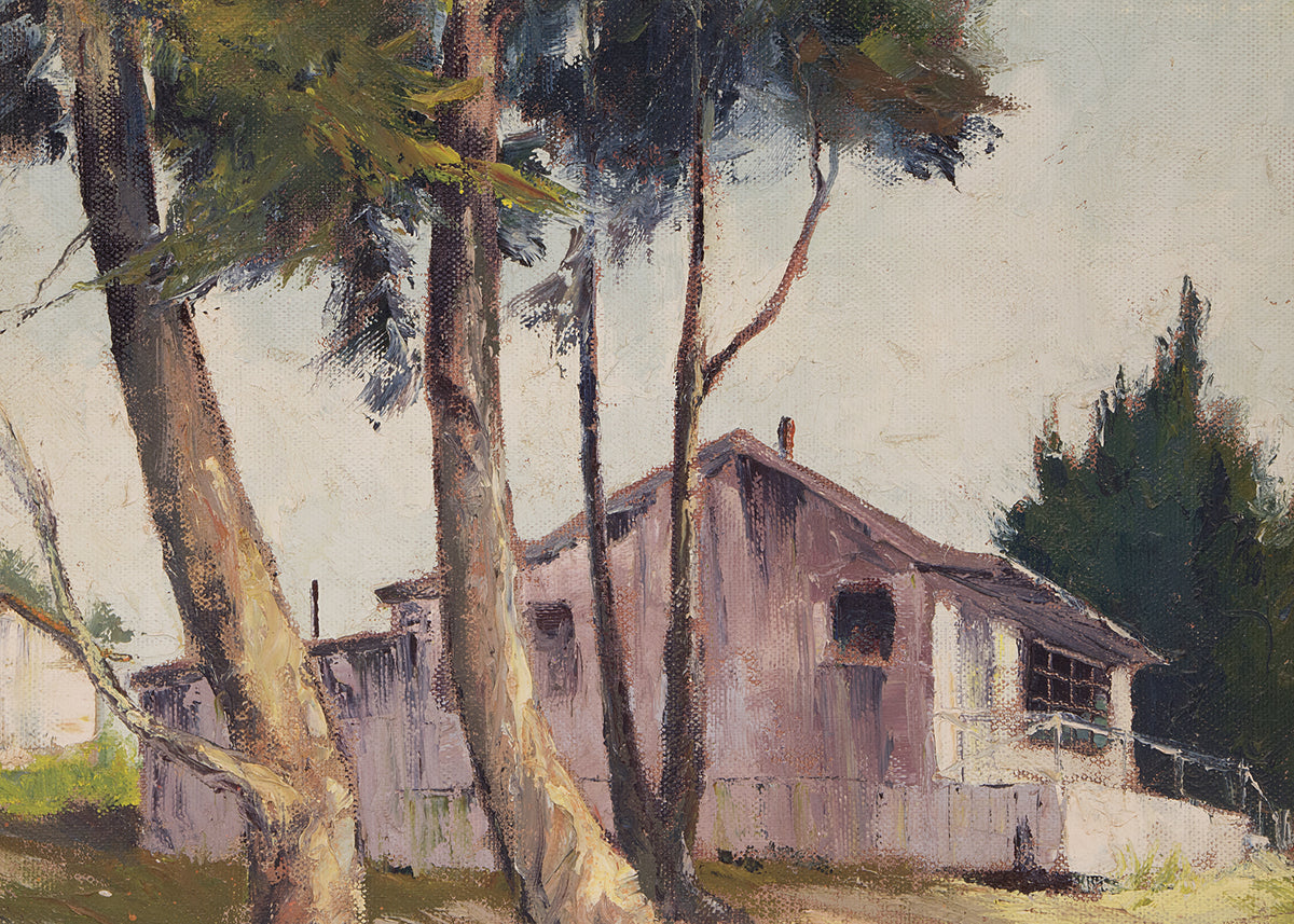 Harbor Masters House, Santa Cruz (California), Painting