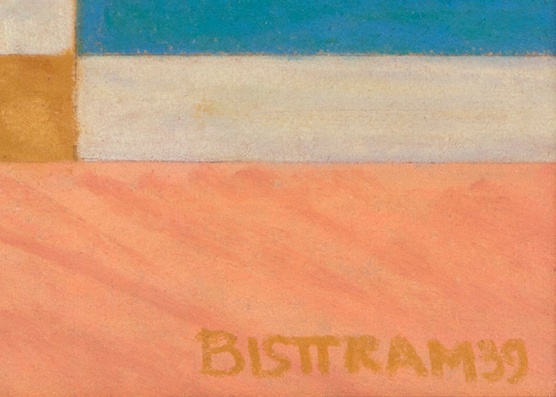 Untitled (Abstract in Cream, Gold, Pink, and Blue), Drawing, 1939
