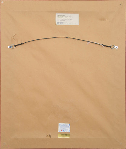 Untitled (Abstract in Cream, Gold, Pink, and Blue), Drawing, 1939