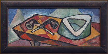 Untitled (Still Life with Tobacco Pipes), Painting, circa 1940