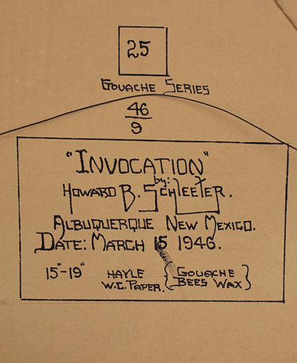 Invocation, Painting, 1946