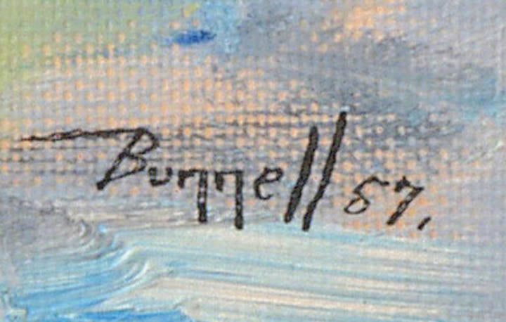 Charles Bunnell (1897-1968) artwork for sale. Untitled (Abstract), Painting, 1957, Denver, Colorado, Art Gallery)